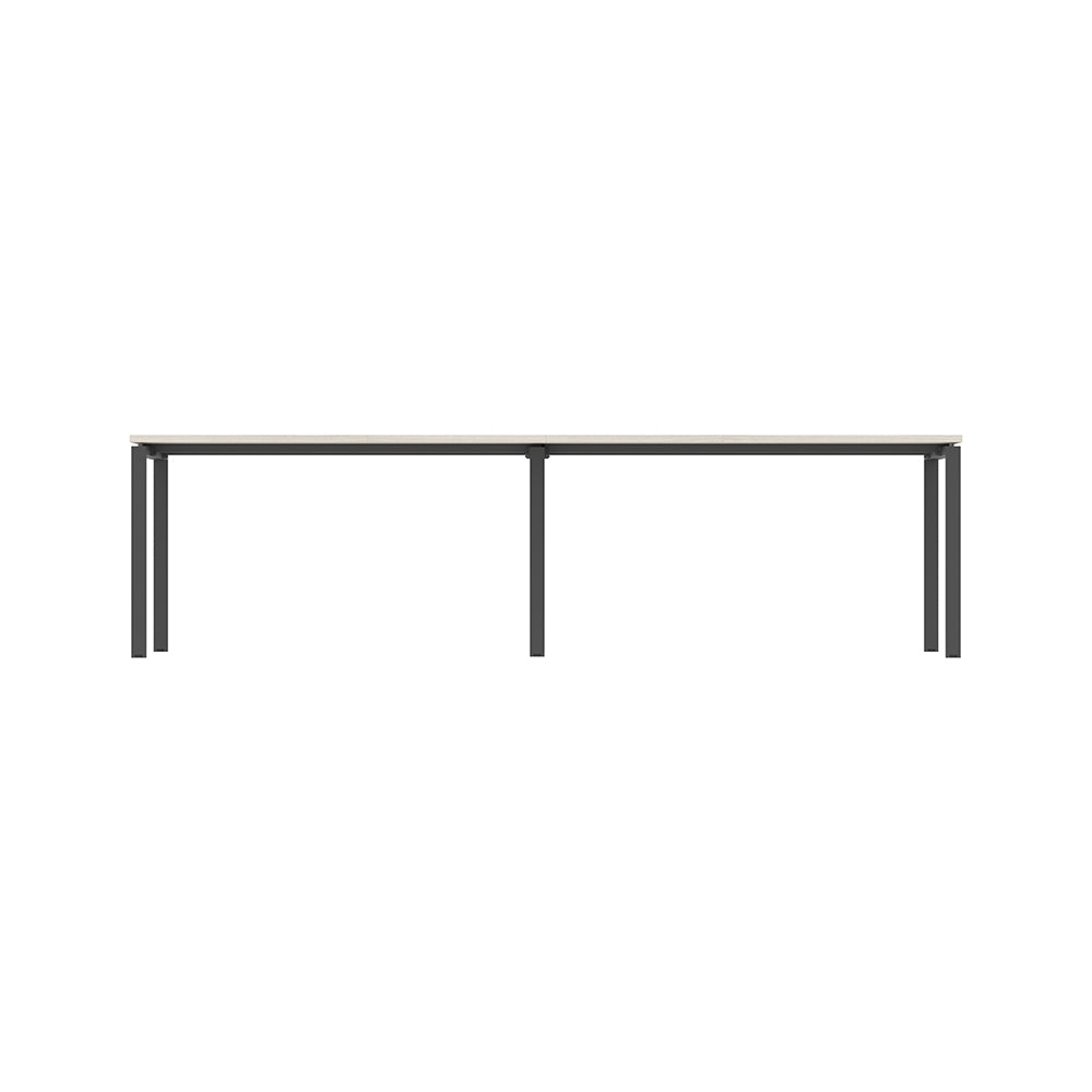 PLATA Conference Table Meja Meeting 8 Orang 280x120cm Ash Grey