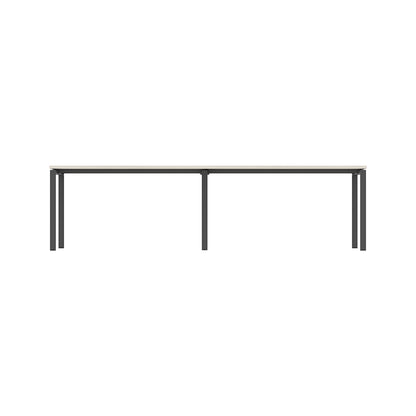 PLATA Conference Table Meja Meeting 8 Orang 280x120cm Ash Grey