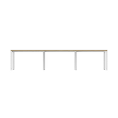PLATA Conference Table Meja Meeting 10 Orang 360x120cm White Pine