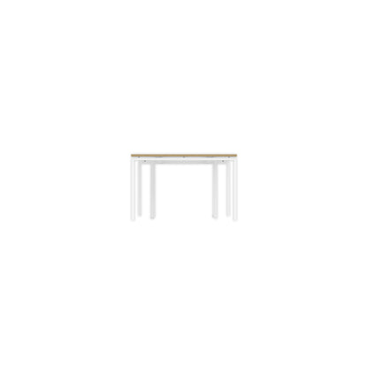 PLATA Conference Table Meja Meeting 10 Orang 360x120cm White Pine