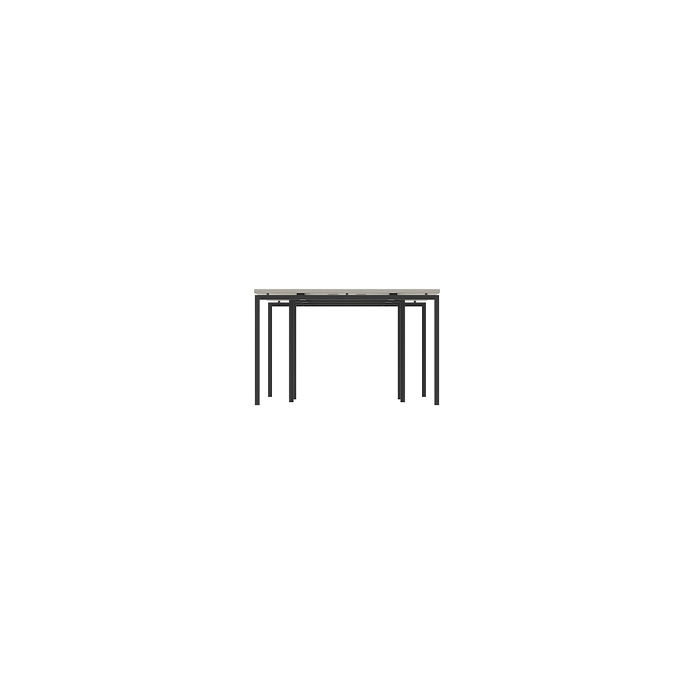 PLATA Conference Table Meja Meeting 12 Orang 420x120cm Ash Grey