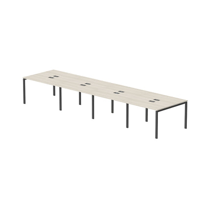 PLATA Conference Table Meja Meeting 12 Orang 480x120cm Ash Grey