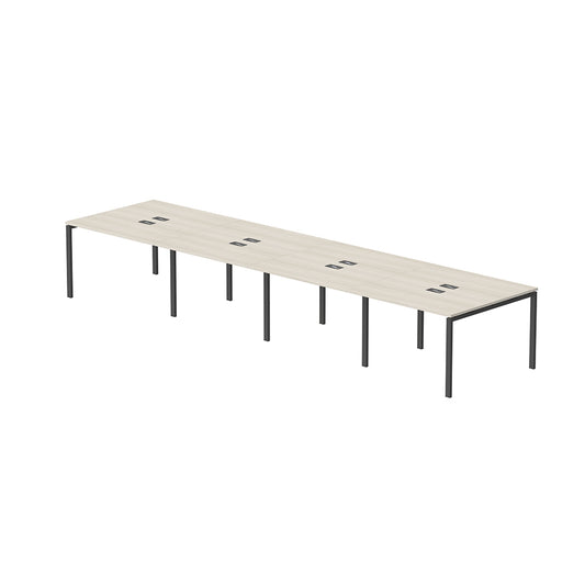 PLATA Conference Table Meja Meeting 12 Orang 480x120cm Ash Grey