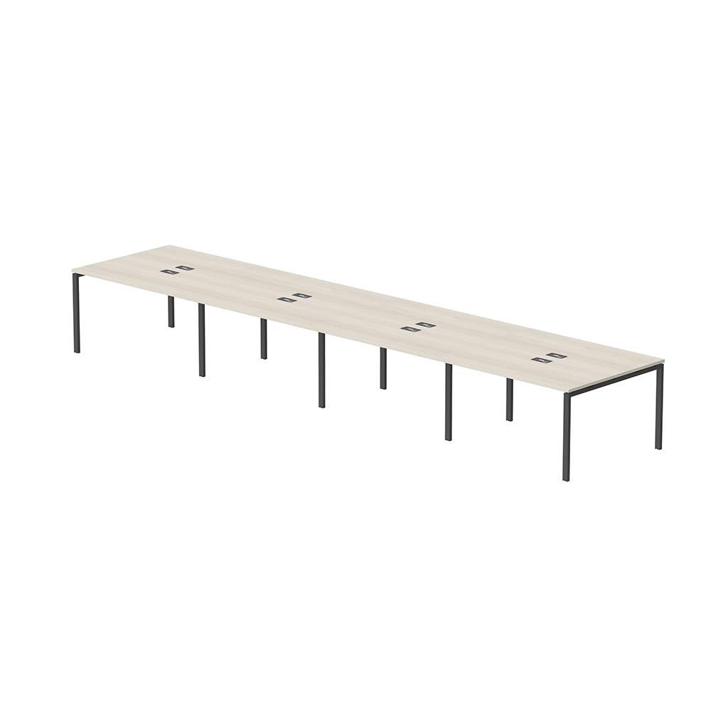 PLATA Conference Table Meja Meeting 14 Orang 560x120cm Ash Grey