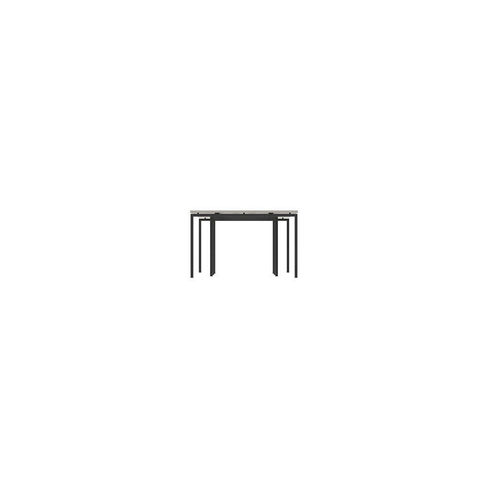 PLATA Conference Table Meja Meeting 14 Orang 560x120cm Ash Grey
