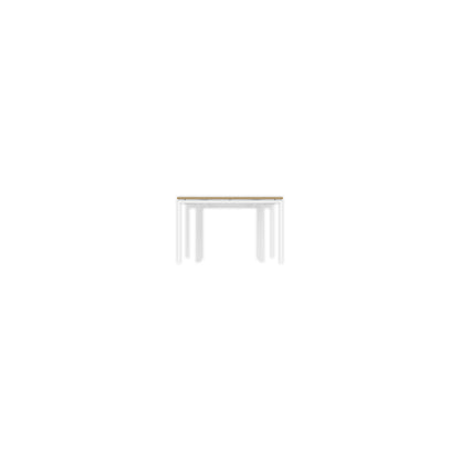 PLATA Conference Table Meja Meeting 16 Orang 600x120cm White Pine