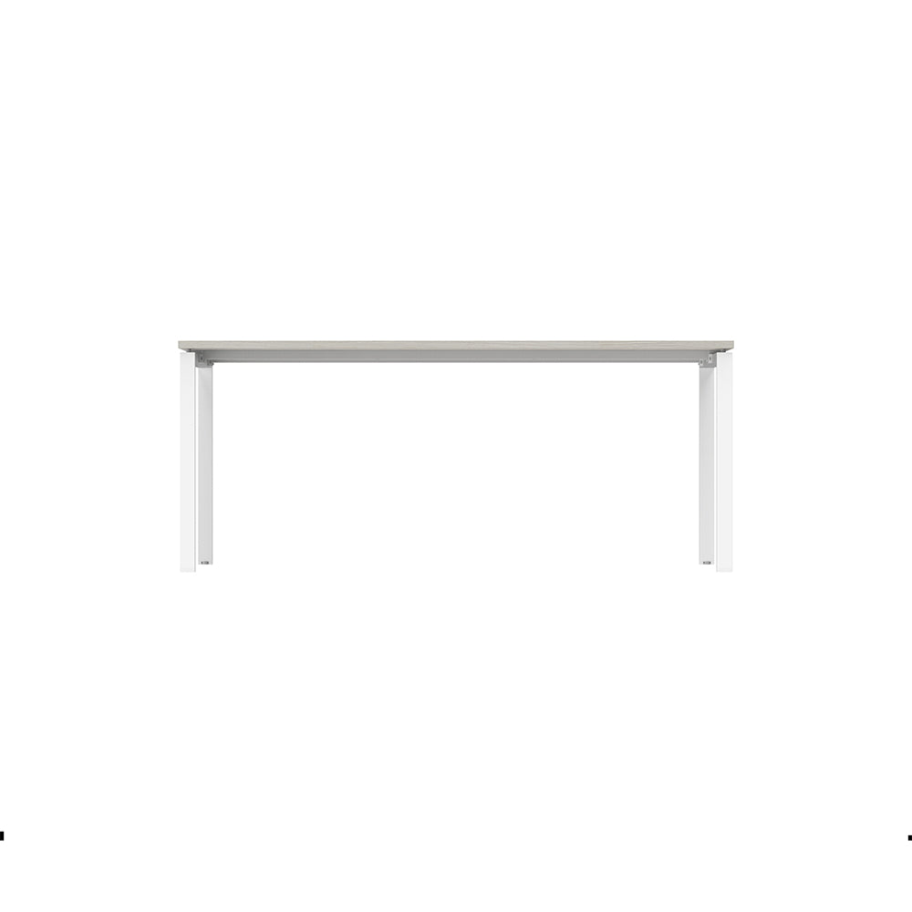 PLATA Conference Table Meja Meeting 6 Orang 180x120cm White Ash