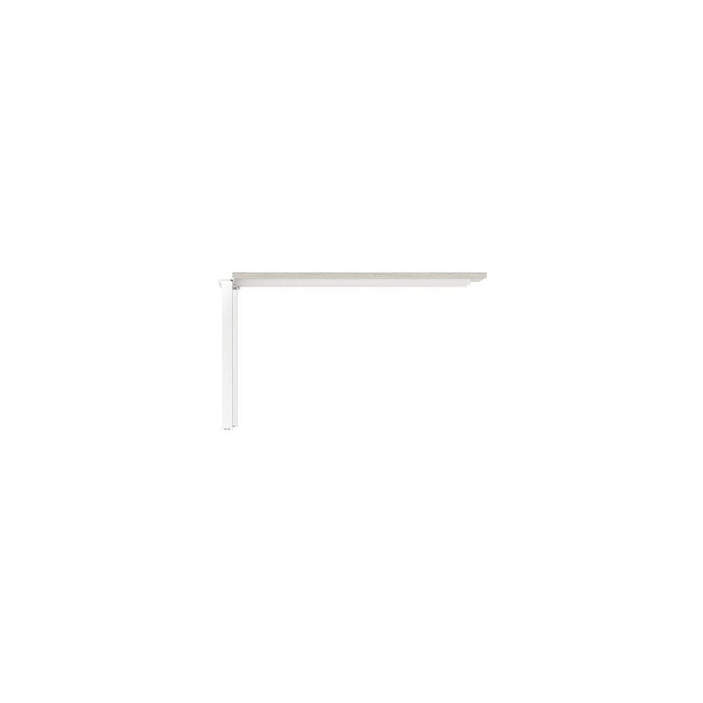 PLATA Conference Table Extention 120x120cm White Ash
