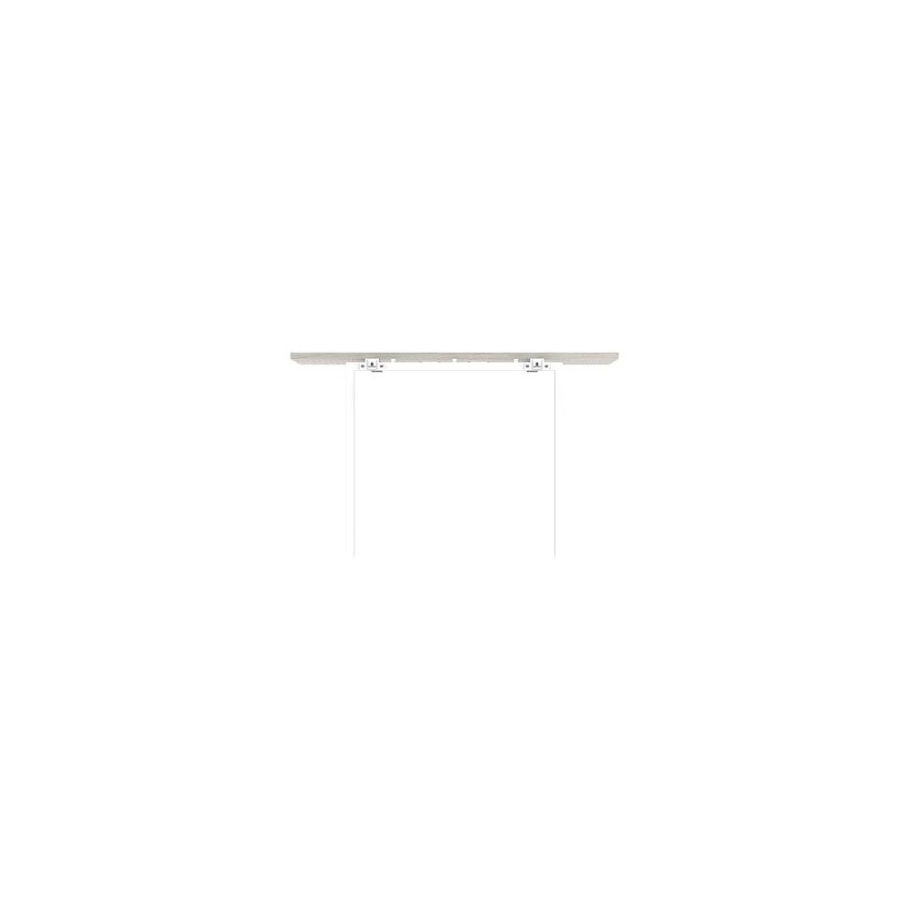 PLATA Conference Table Extention 120x120cm White Ash
