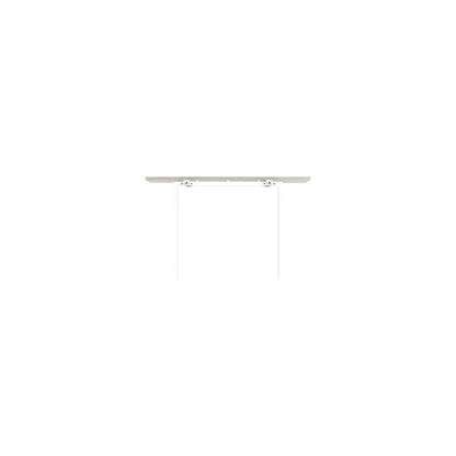 PLATA Conference Table Extention 120x120cm White Ash