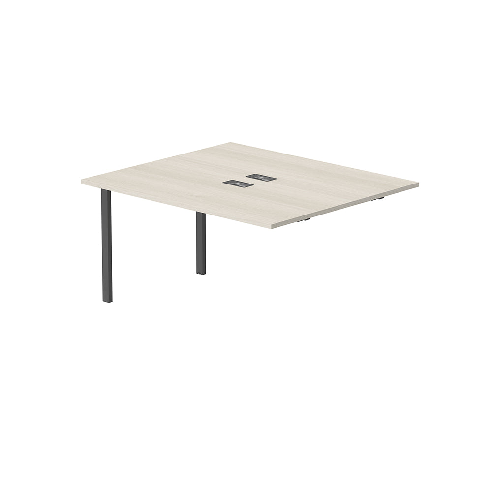 PLATA Conference Table Extention Meja Meeting 140x120cm Ash Grey