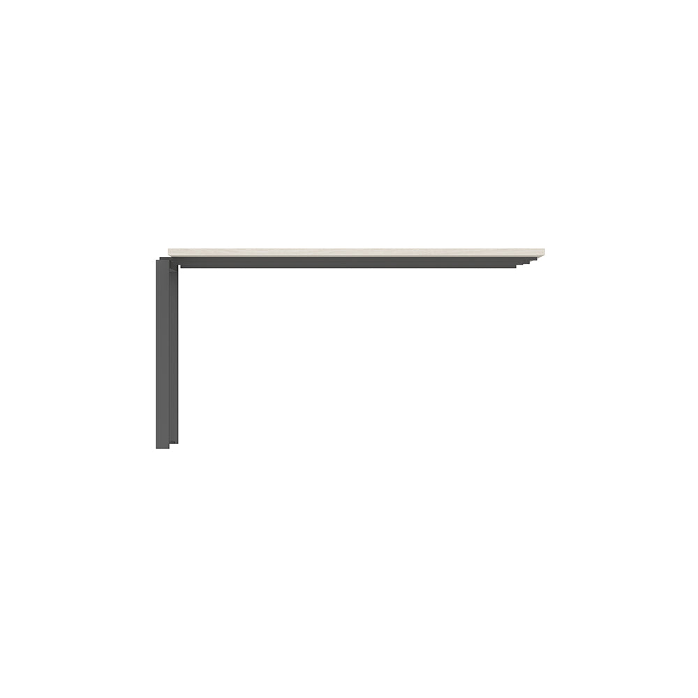 PLATA Conference Table Extention Meja Meeting 140x120cm Ash Grey