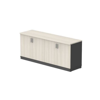 PLATA Credenza Kabinet Kantor 180x40x75cm Ash Grey