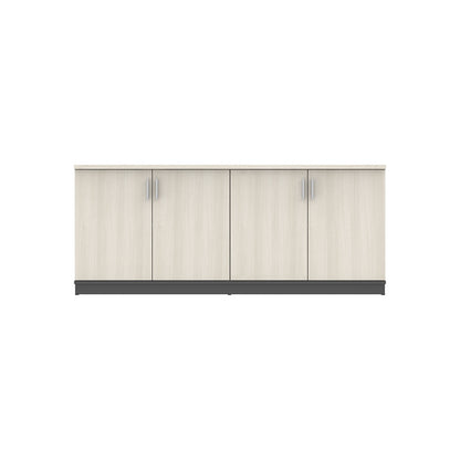 PLATA Credenza Kabinet Kantor 180x40x75cm Ash Grey