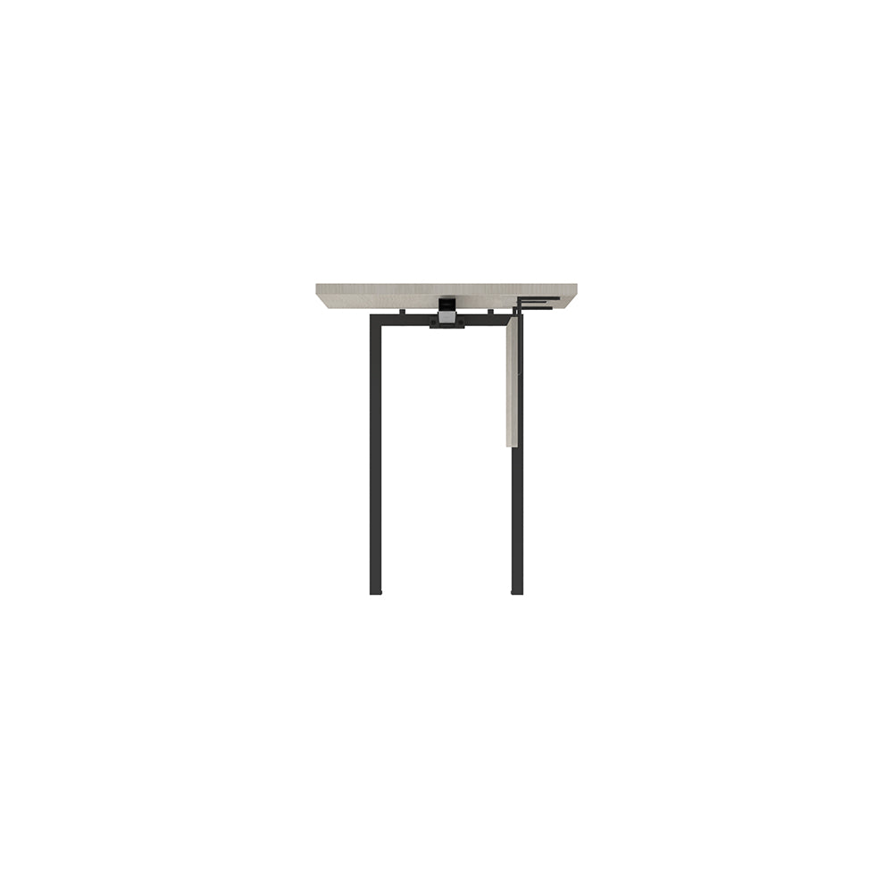 PLATA Desk Extention Meja Kerja Kantor 120x60cm Ash Grey