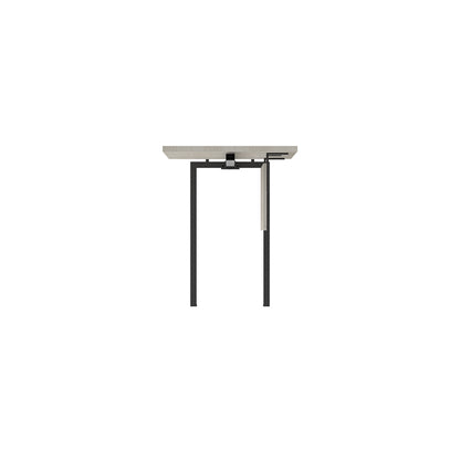 PLATA Desk Extention Meja Kerja Kantor 120x60cm Ash Grey