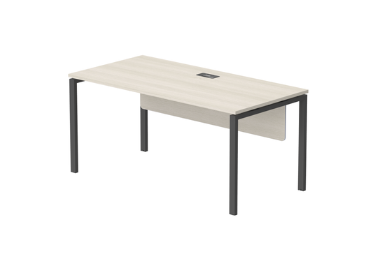 PLATA Manager Desk Meja Kerja Kantor 160x80cm Ash Grey