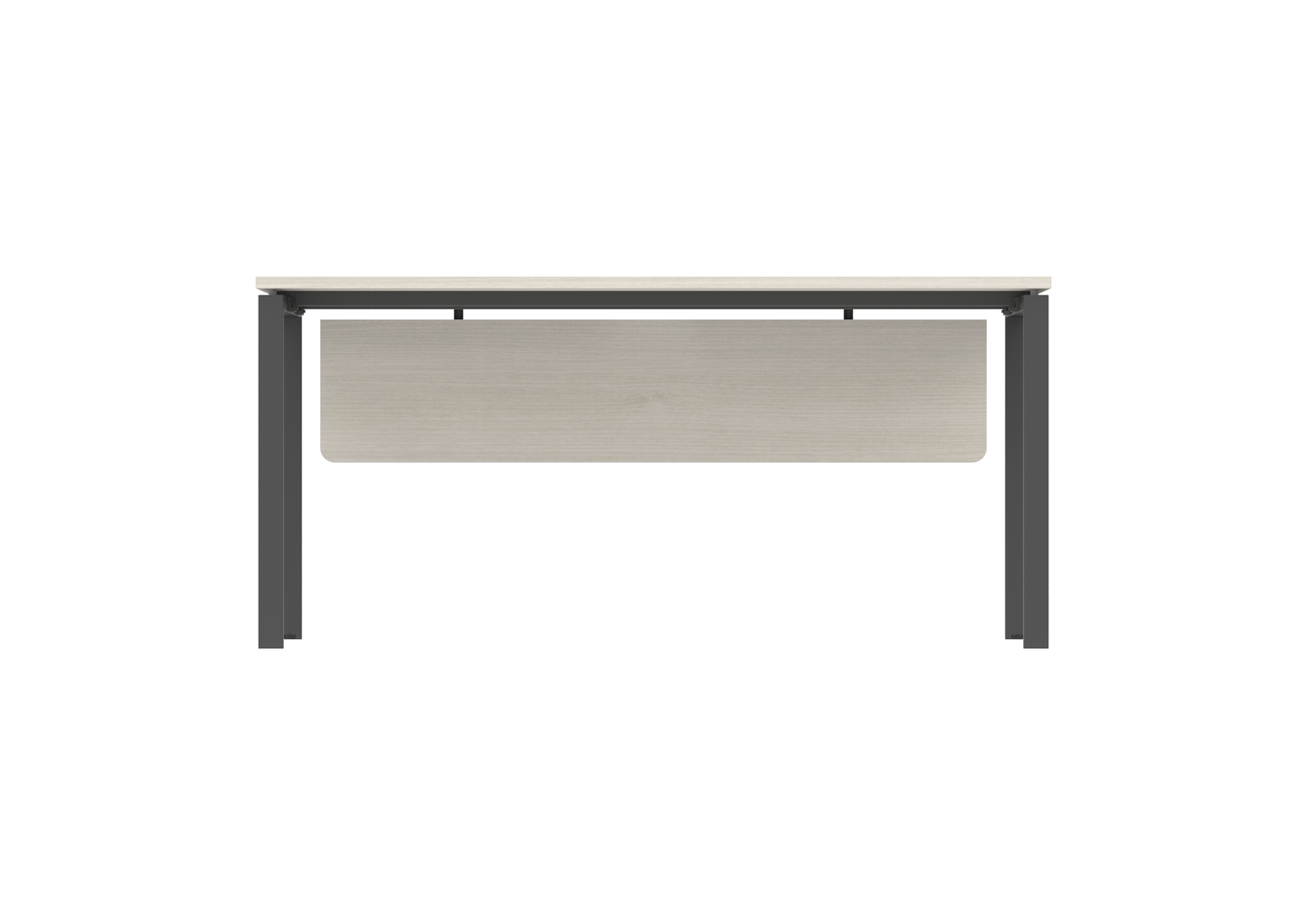 PLATA Manager Desk Meja Kerja Kantor 160x80cm Ash Grey