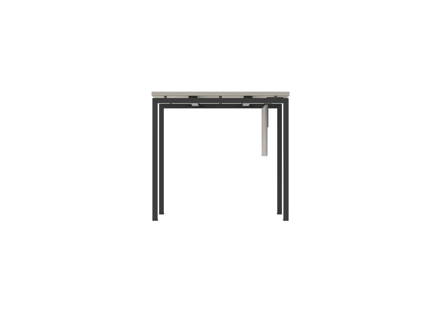 PLATA Manager Desk Meja Kerja Kantor 160x80cm Ash Grey