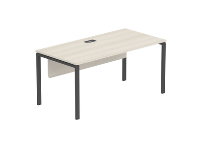 PLATA Manager Desk Meja Kerja Kantor 160x80cm Ash Grey