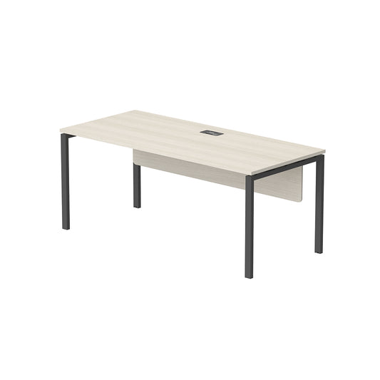 PLATA Manager Desk Meja Kerja Kantor 180x80cm Ash Grey