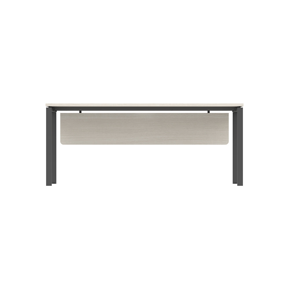 PLATA Manager Desk Meja Kerja Kantor 180x80cm Ash Grey