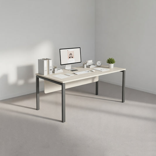 PLATA Manager Desk Meja Kerja Kantor 200x80cm Ash Grey