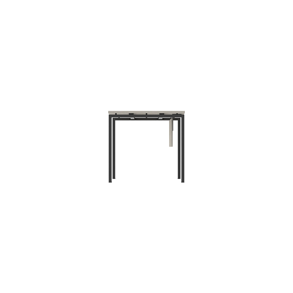 PLATA Manager Desk Meja Kerja Kantor 200x80cm Ash Grey