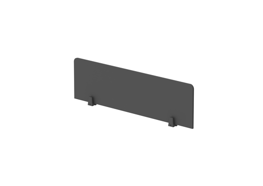 PLATA Middle Screen Partisi Sekat Meja 130x30cm Dark Grey