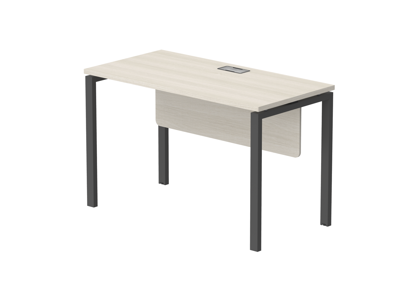 PLATA Office Desk Meja Kerja Kantor 120x60cm Ash Grey