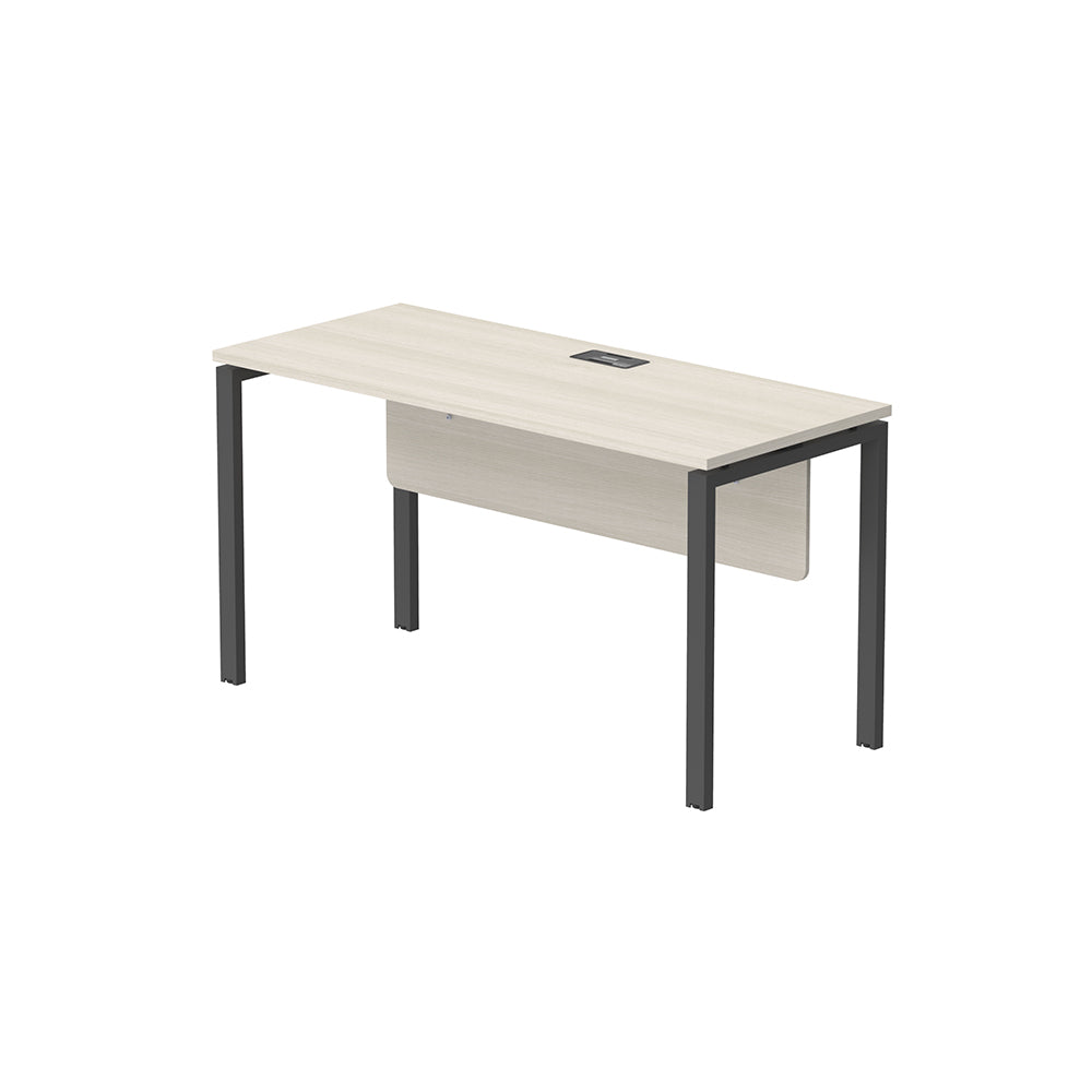 PLATA Office Desk Meja Kerja Kantor 140x60cm Ash Grey