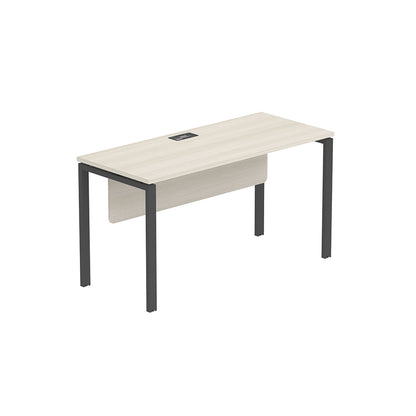 PLATA Office Desk Meja Kerja Kantor 140x60cm Ash Grey