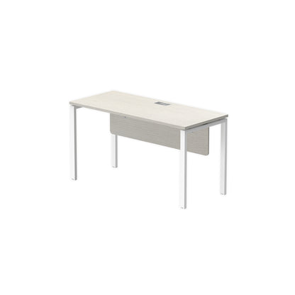 PLATA Office Desk Meja Kerja Kantor 140x60cm White Ash