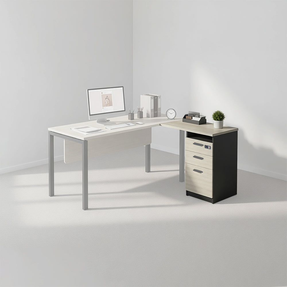 PLATA Return Drawer Laci L Samping 80x40cm Ash Grey