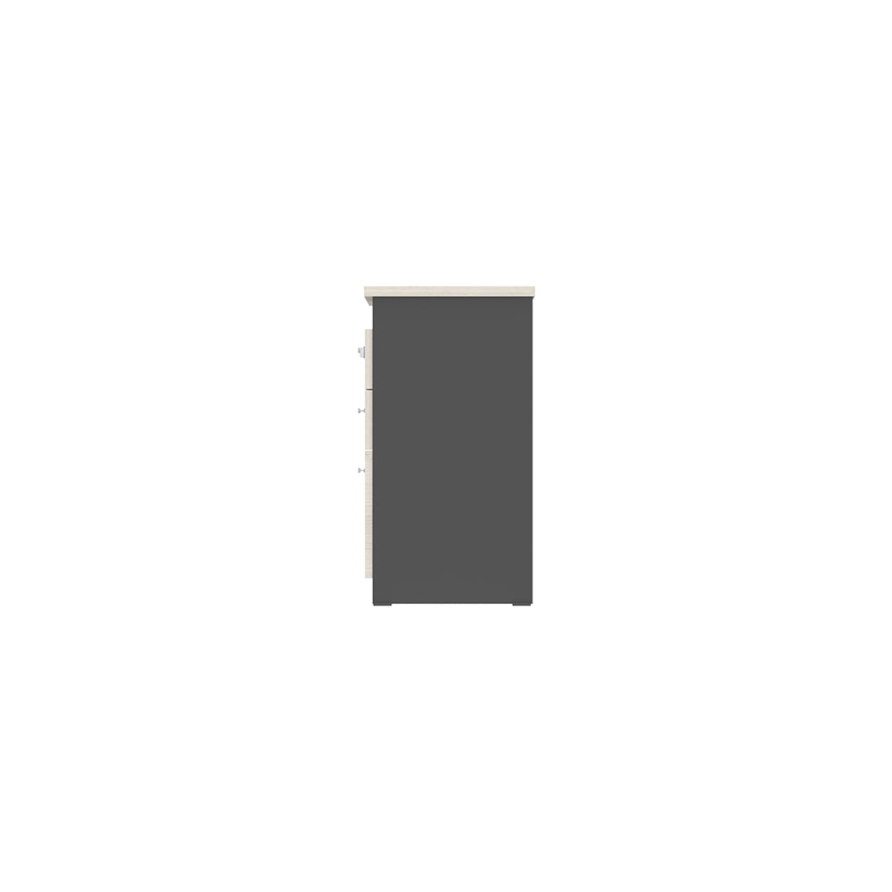 PLATA Return Drawer Laci L Samping 80x40cm Ash Grey