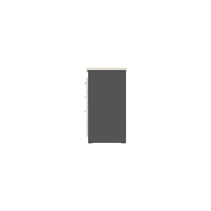PLATA Return Drawer Laci L Samping 80x40cm Ash Grey