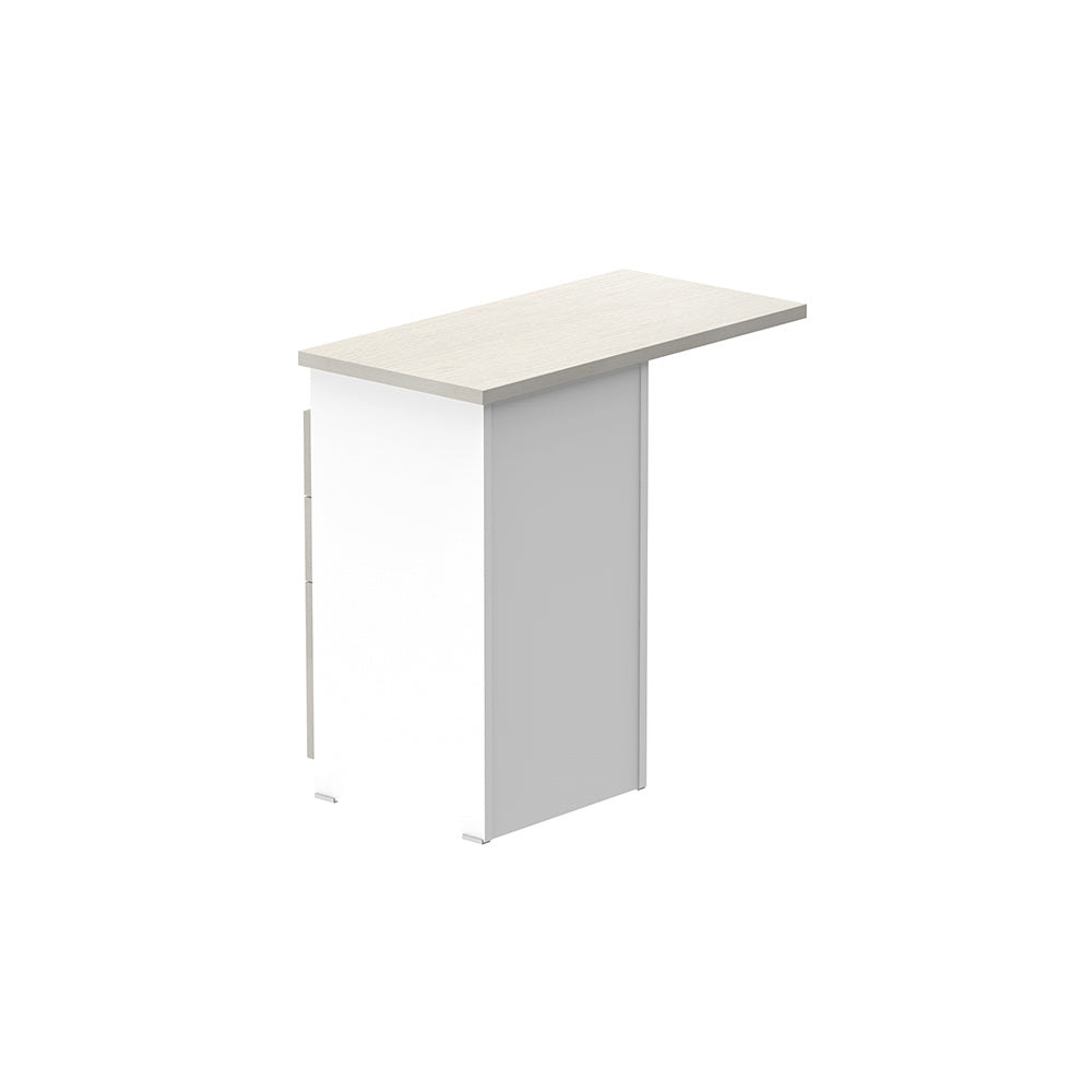 PLATA Return Drawer 80x40cm White Ash