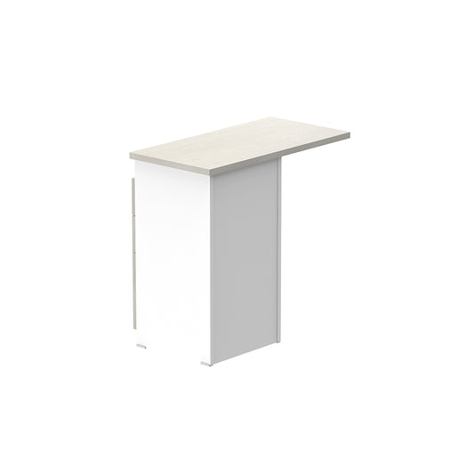 PLATA Return Drawer 80x40cm White Ash