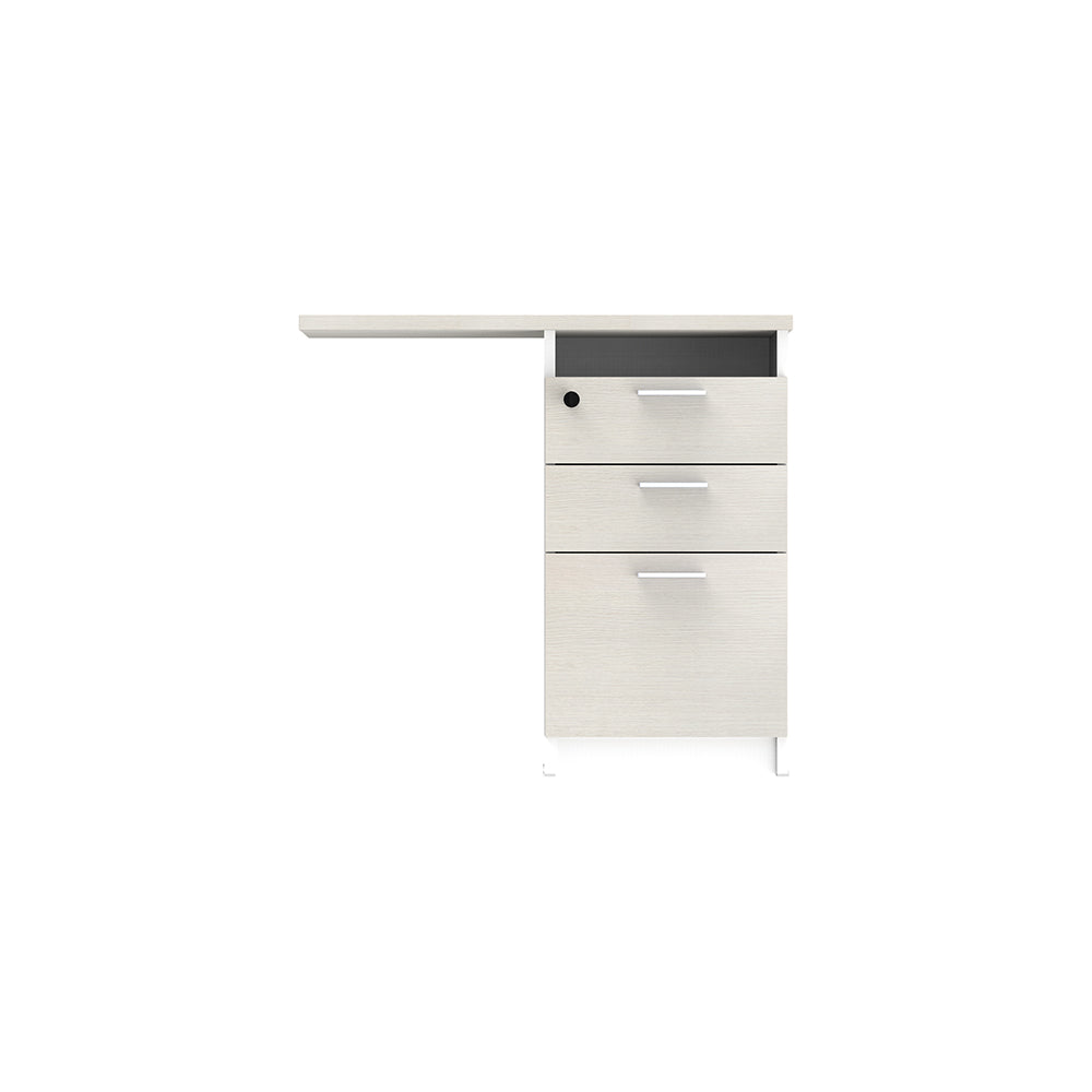 PLATA Return Drawer 80x40cm White Ash