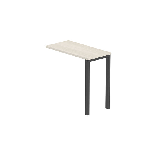 PLATA Return Table Meja Samping 80x40cm Ash Grey