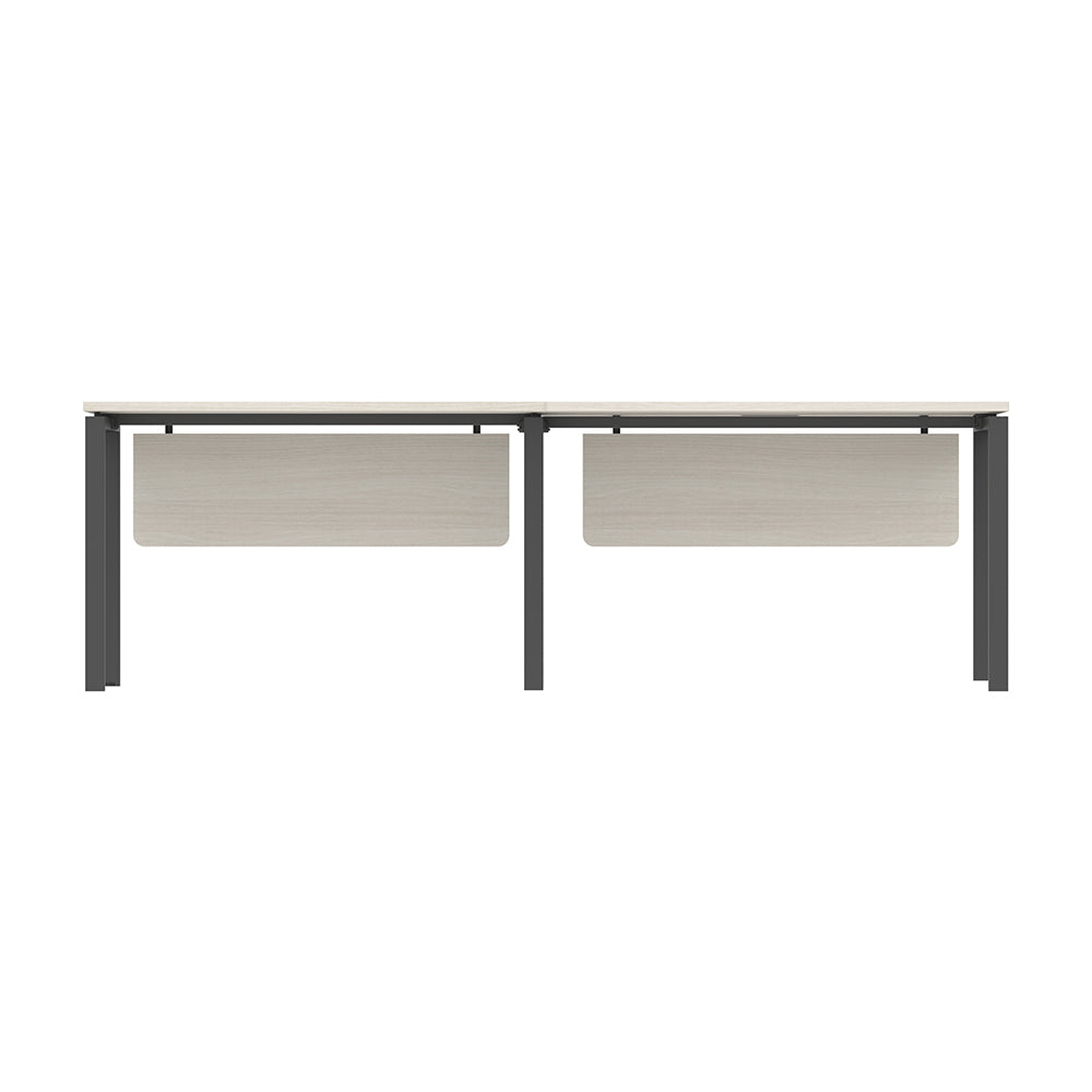 PLATA Office Desk Meja Kerja Satu Sisi 2 Orang 280x60cm