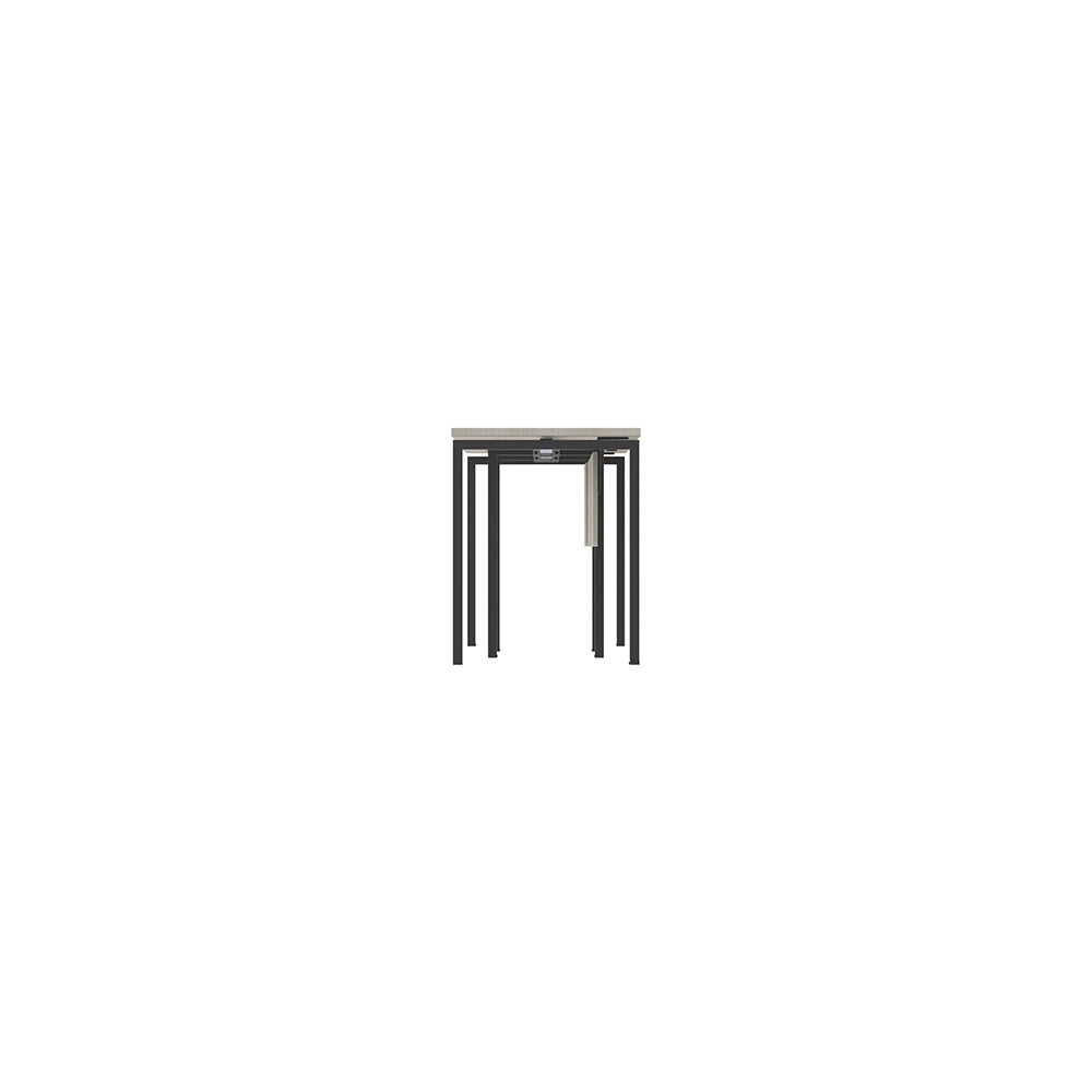 PLATA Office Desk Meja Kerja Satu Sisi 3 Orang 420x60cm