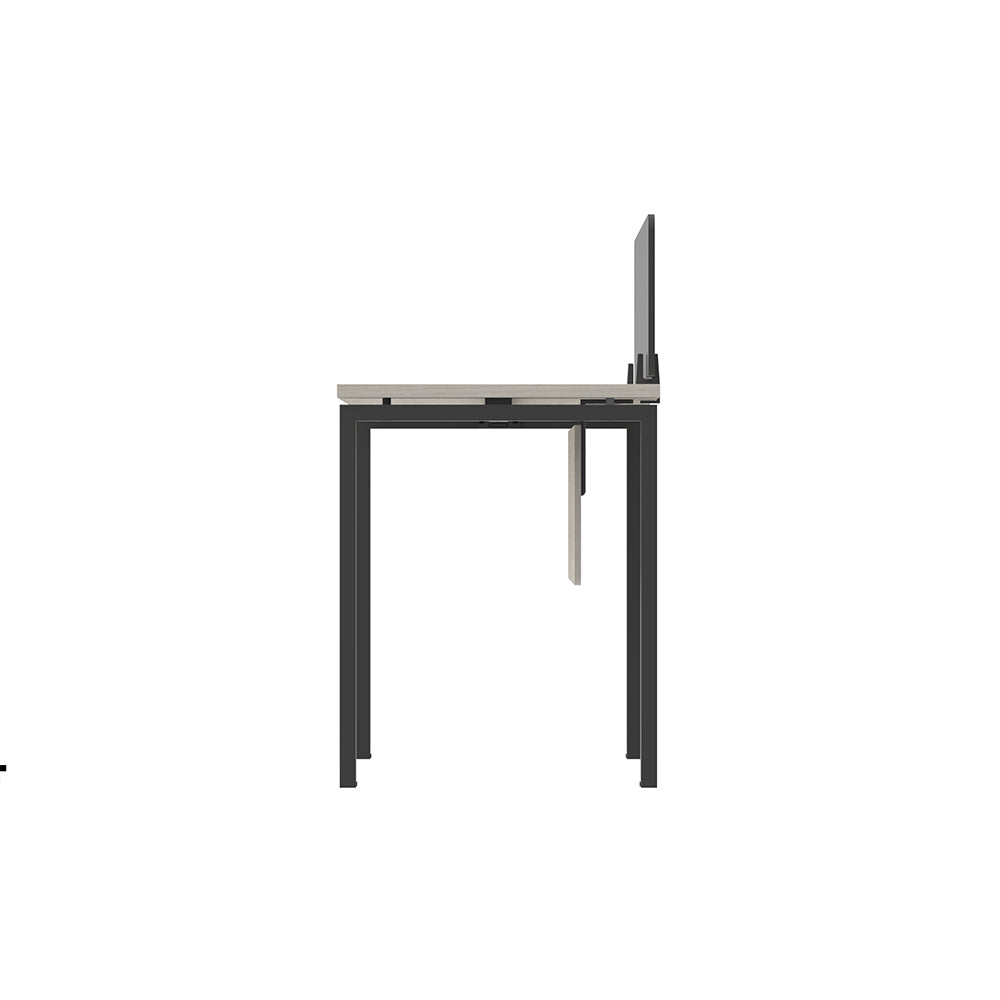 PLATA Workstation Meja Kerja Kantor 120x60cm Ash Grey