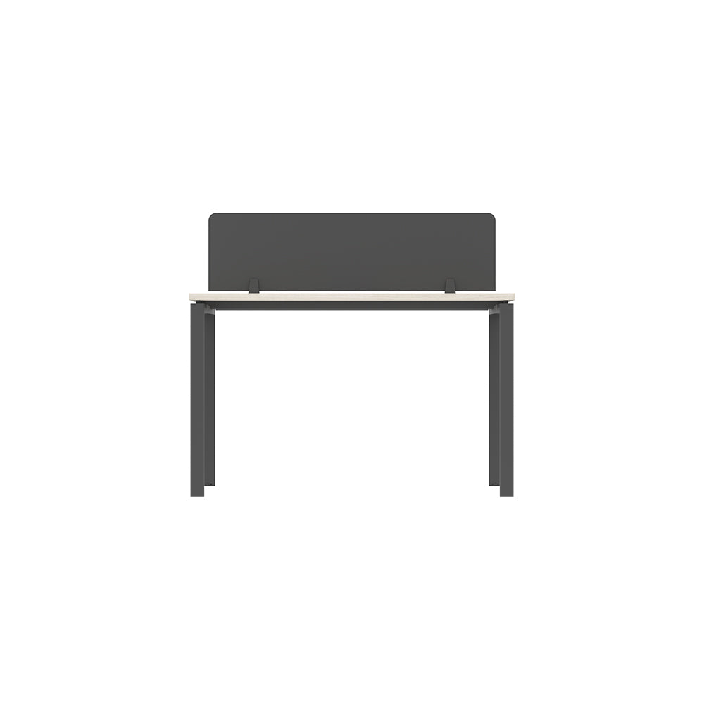 PLATA Workstation Meja Kerja Kantor 120x120cm Ash Grey