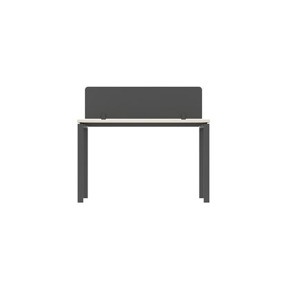 PLATA Workstation Meja Kerja Kantor 120x120cm Ash Grey