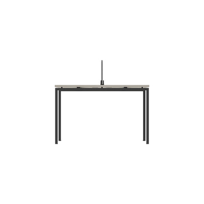 PLATA Workstation Meja Kerja Kantor 120x120cm Ash Grey