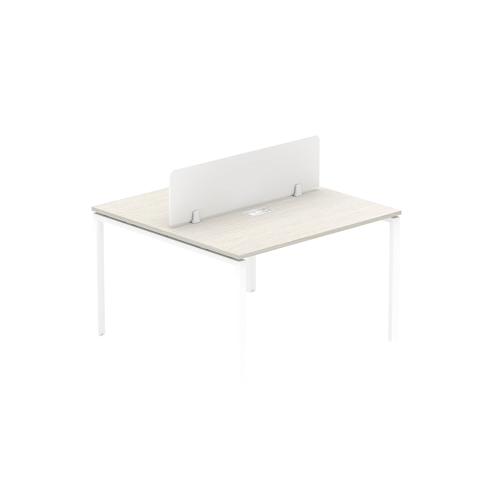 PLATA Workstation Main 120x120cm White Ash