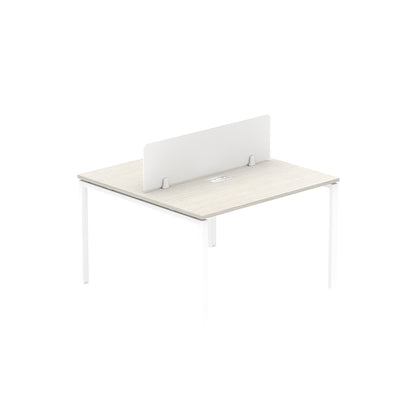 PLATA Workstation Main 120x120cm White Ash