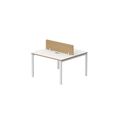 PLATA Workstation Main 120x120cm White Pine