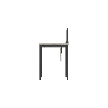 PLATA Workstation Meja Kerja Kantor 140x60cm Ash Grey